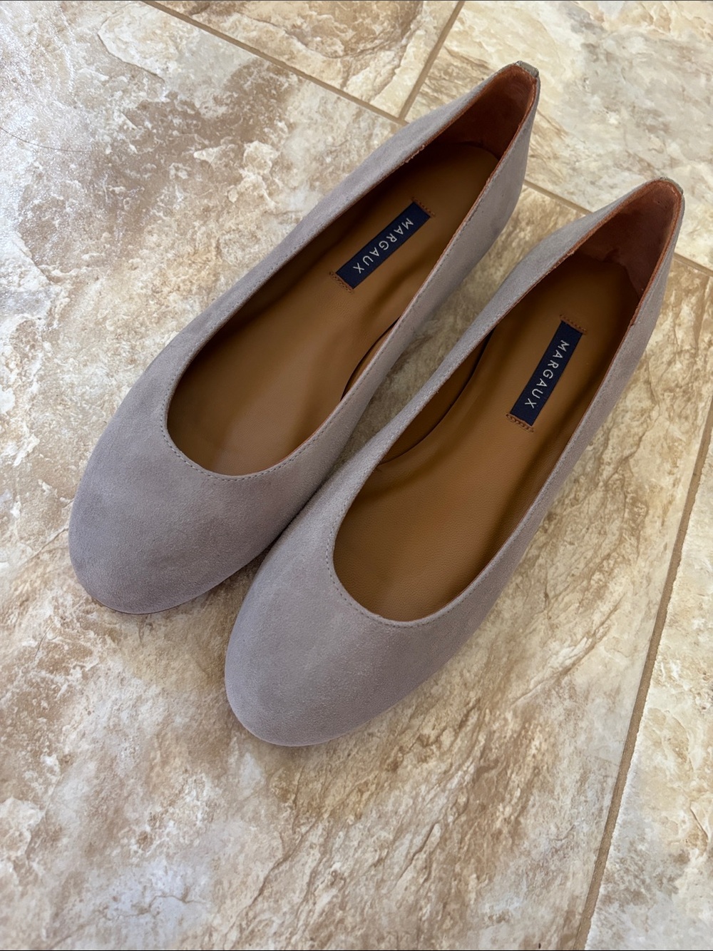 Margaux Classic Suede Ballet Flat